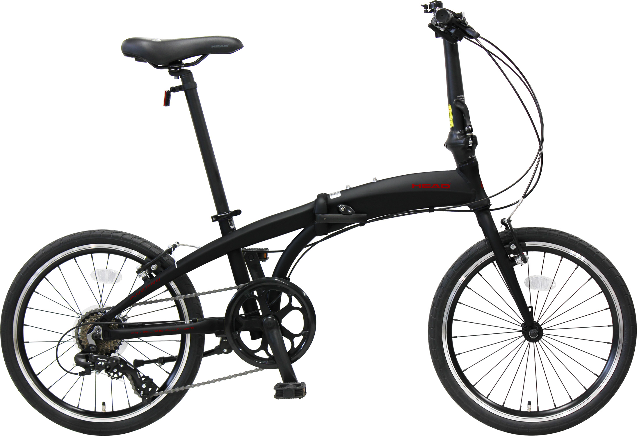 HEAD FOLDING PIEGARE マットブラック