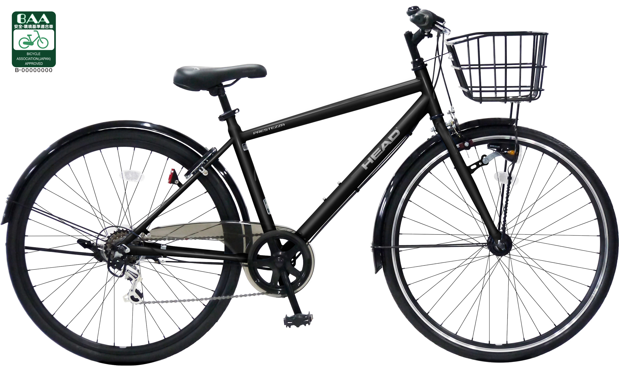 HEAD CROSS PRESTEZZA マットブラック