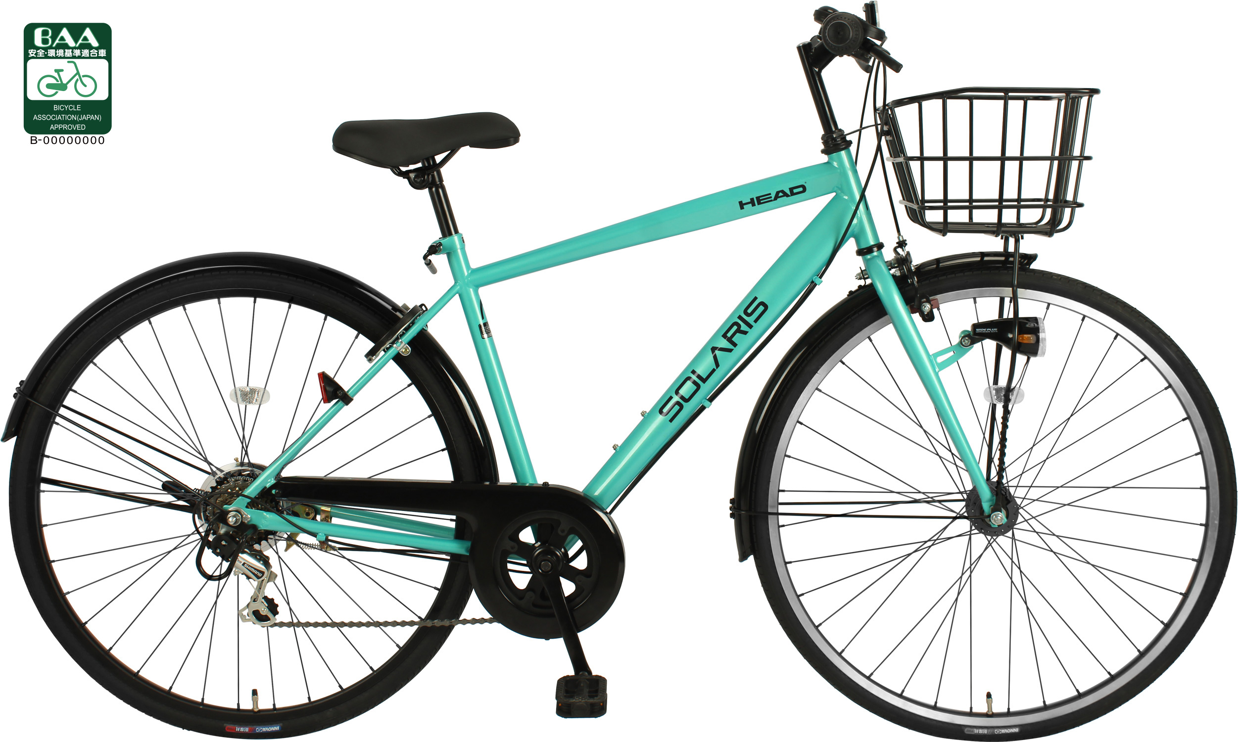 HEAD CROSS solaris ミントグリーン