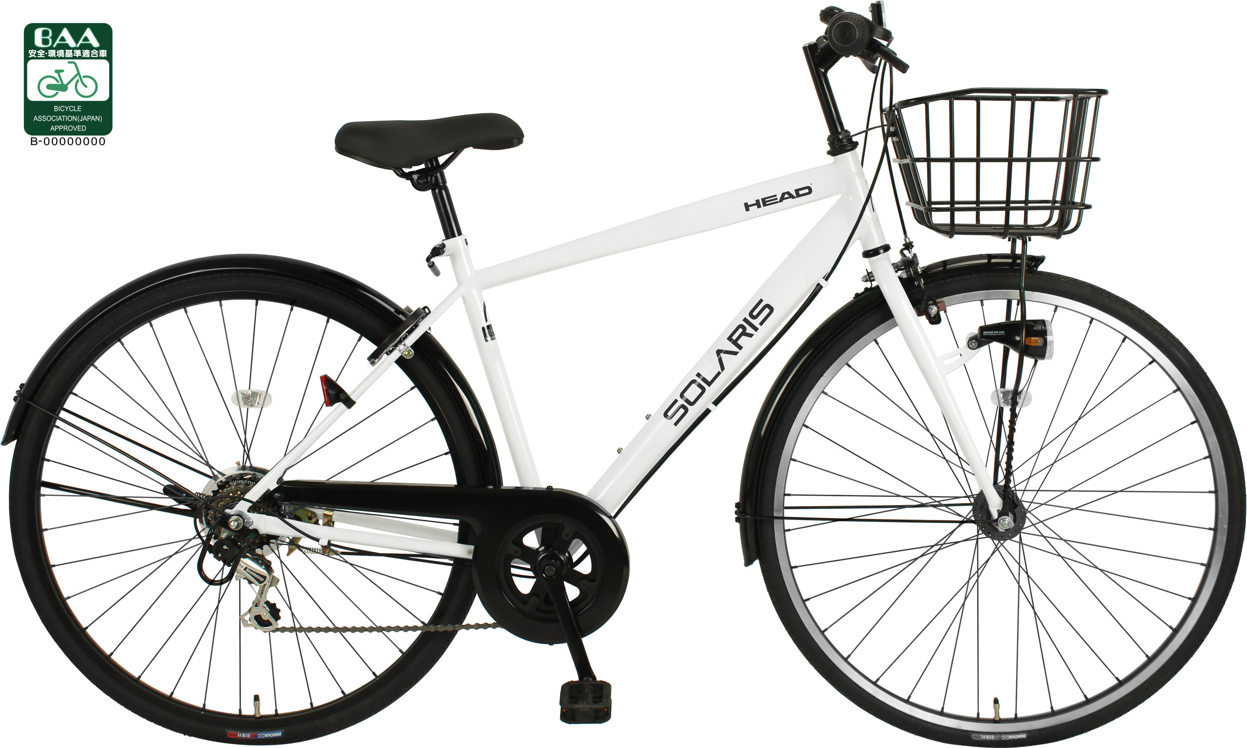 HEAD CROSS solaris ホワイト